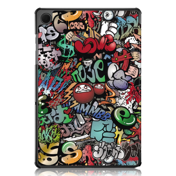 Samsung Galaxy Tab A9 Plus Fodral Tri-fold Graffiti