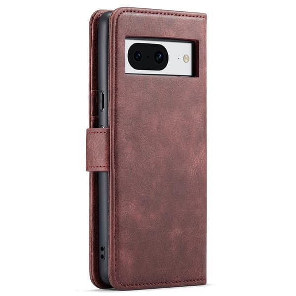 DG.MING 2-i-1 Magnetiskt Plånboksfodral Google Pixel 8 Röd