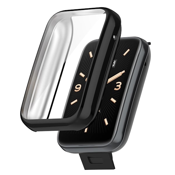 Heltäckende TPU Skal Xiaomi Mi Band 7 Pro Sort