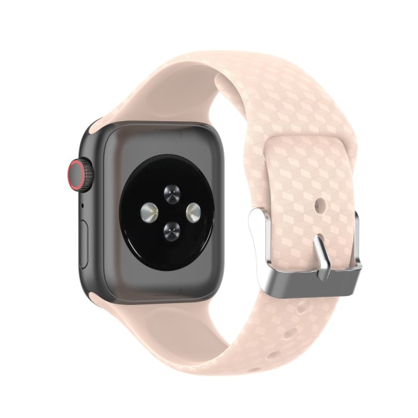 Silikonarmbånd til Apple Watch 38/40/41 mm Rosa