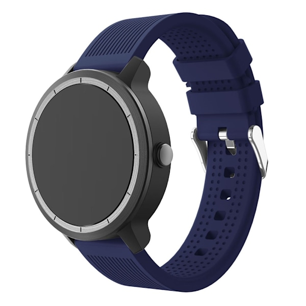 Silikone Rem Garmin Vivoactive 3/Venu/Venu 2 Plus Mørkeblå