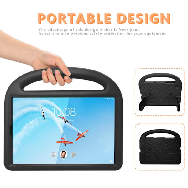 Skal EVA Lenovo Tab M10 Plus 10.3 Sort