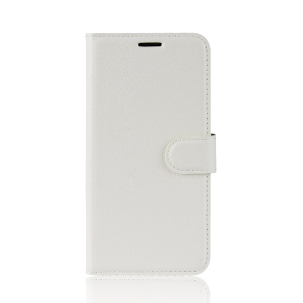 Mobilfodral Läder iPhone XS Max Vit
