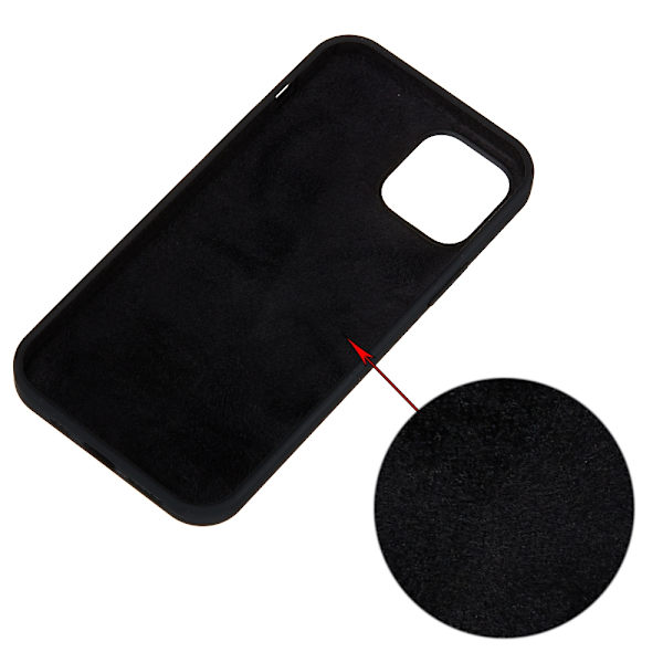 Silikonecover iPhone 14 Sort