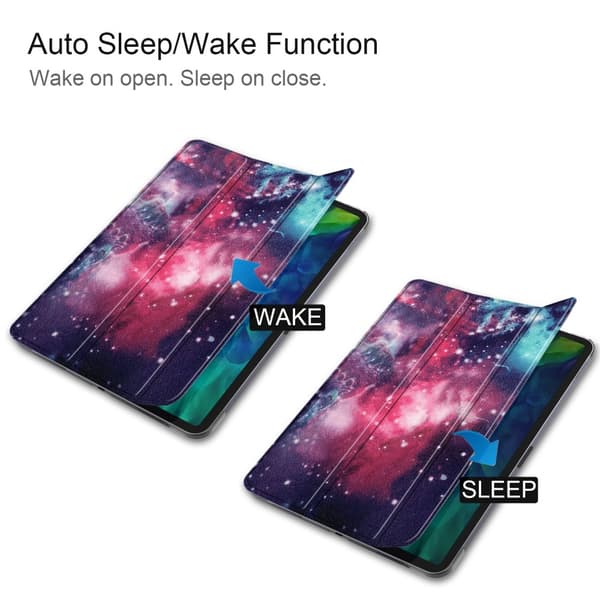 iPad Pro 11 3. generation (2021) Etui Tri-fold Stjernehimmel