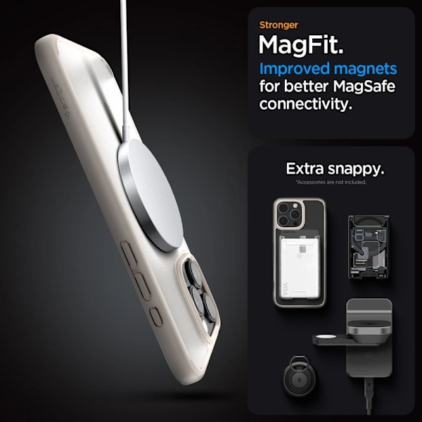 Spigen Case Ultra Hybrid MagSafe iPhone 16 Pro Max Frosted Natur