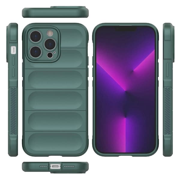 Drop-Proof Skal iPhone 14 Pro Grön