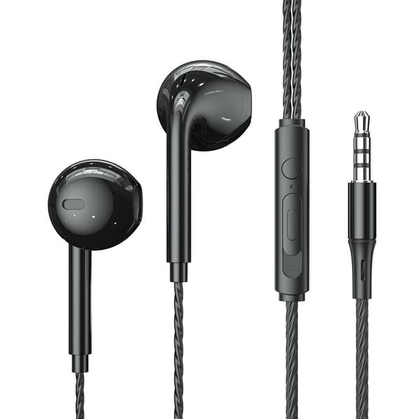Essager Earbud 3.5mm Hörlurar 1.2m Svart
