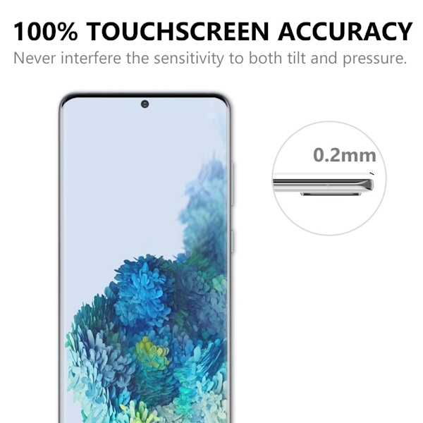 Skærmbeskyttelse 0,2mm Hærdet Glas Galaxy S20