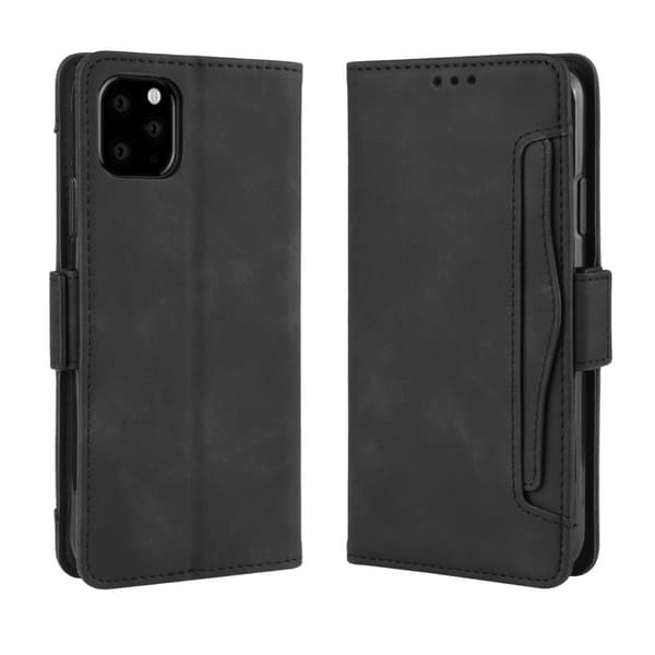 Multi Slot Plånboksfodral iPhone 11 Pro Max Svart
