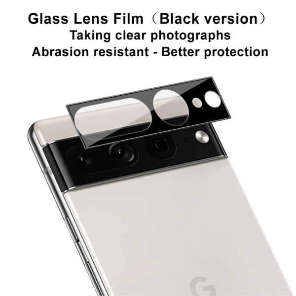 Imak Hærdet Glas Linsebeskyttelse Google Pixel 7 Pro Sort