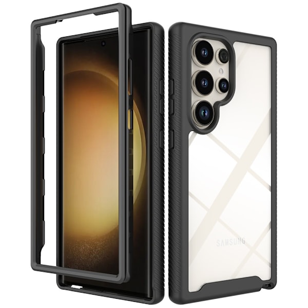 Allround Cover Skal Samsung Galaxy S24 Ultra Sort