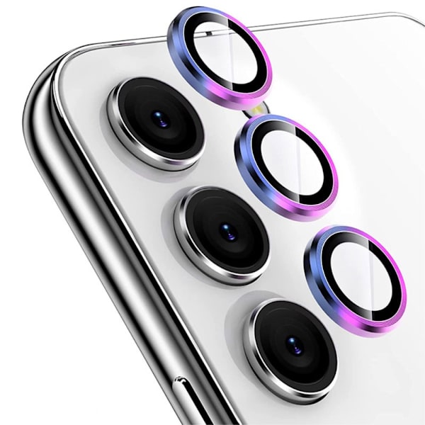 Hat Prince Linsebeskyttelse Hærdet Glas Samsung Galaxy S24 FE Multifarvet