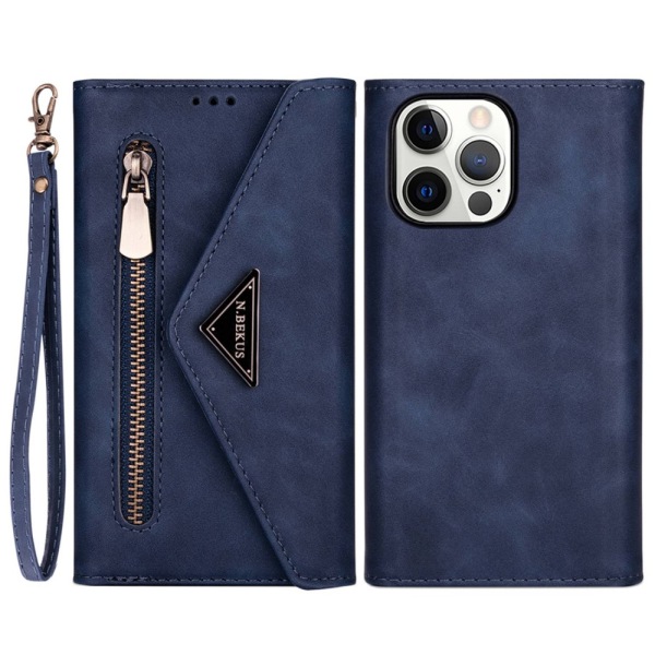 Plånboksfodral iPhone 14 Pro Blå