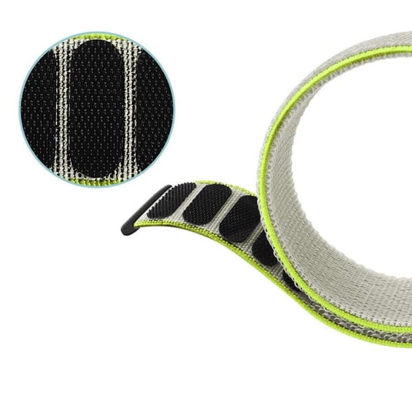 Nylonarmband Fitbit Charge 3/4 Grön
