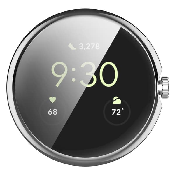 Heltäckande TPU Skal Google Pixel Watch 3 41mm Silver