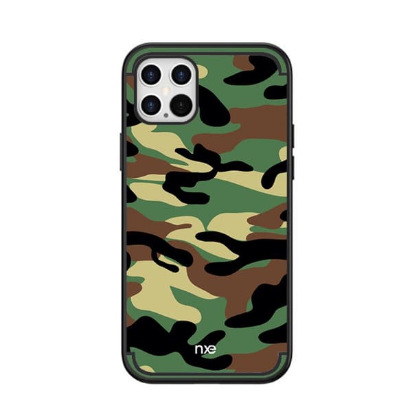 Skal TPU Kamouflage iPhone 12 Pro Max Grön