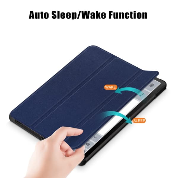 Samsung Galaxy Tab S9 Fodral Tri-fold Mörkblå