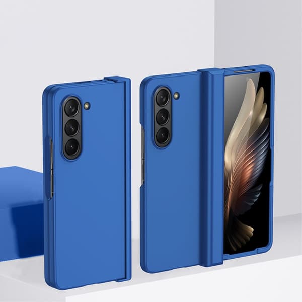 Hårdskal Gummeret Hinge Protection Samsung Galaxy Z Fold 6 Blå