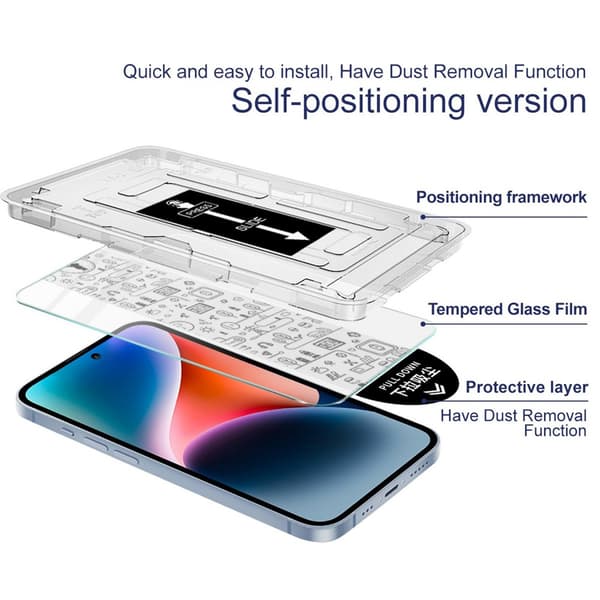 Imak Samsung Galaxy S25 Plus Screen Protector Easy Slide H Serie