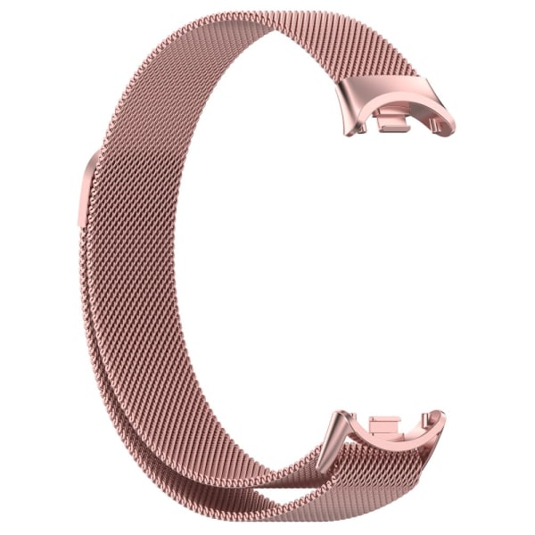 Milanese Loop Armband Xiaomi Smart Band 8 Rosa