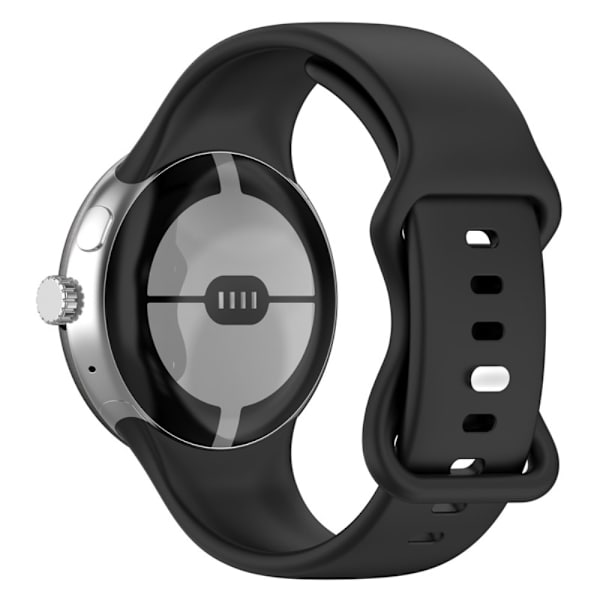 Silikonarmbånd Google Pixel Watch 3 41mm Sort