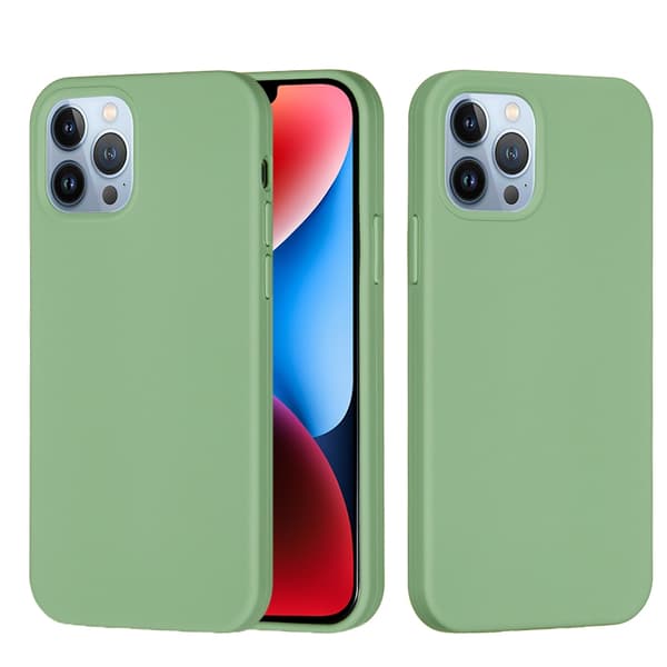 Silikonecover iPhone 15 Pro Grøn