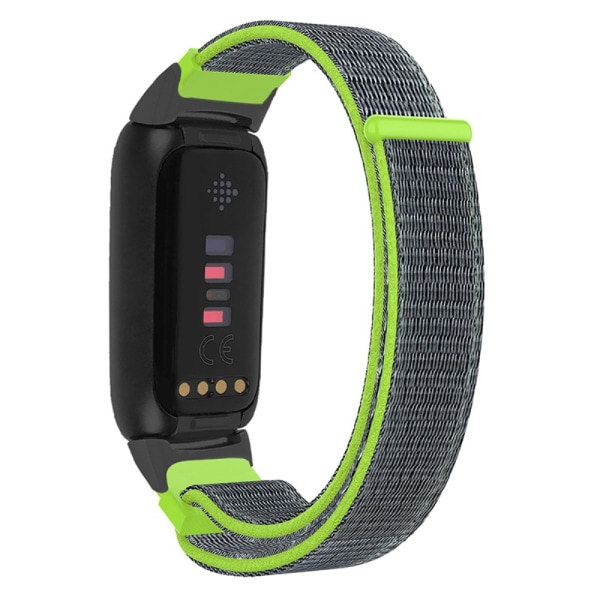 Nylonarmband Fitbit Luxe Grön