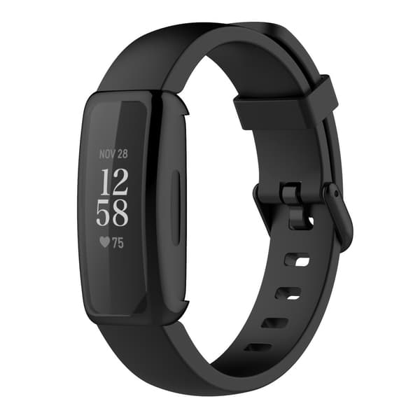 Fuld dækkende TPU Skal Fitbit Inspire 3 Sort