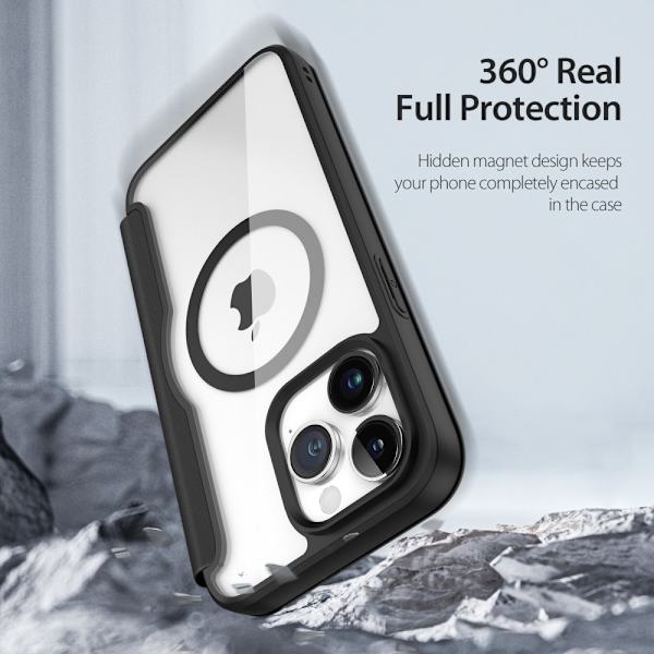 Dux Ducis Skin X Pro Etui MagSafe iPhone 15 Pro Max Sort