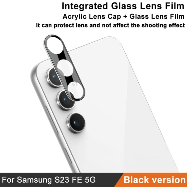Imak Hærdet glas Lens Protector Samsung Galaxy S23 FE Sort