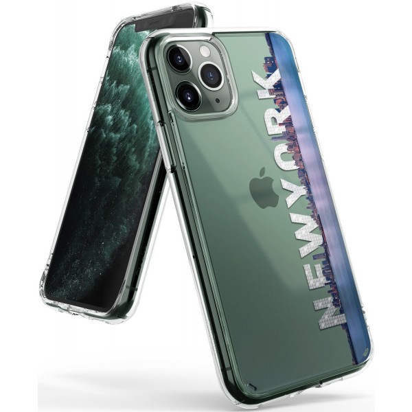 Ringke Fusion Text Case iPhone 11 Pro Max New York