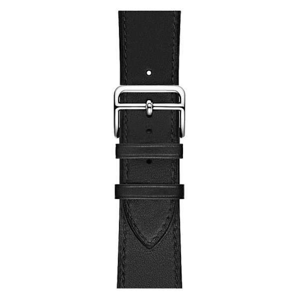 Ægte læderrem til Apple Watch 38/40/41 mm Sort