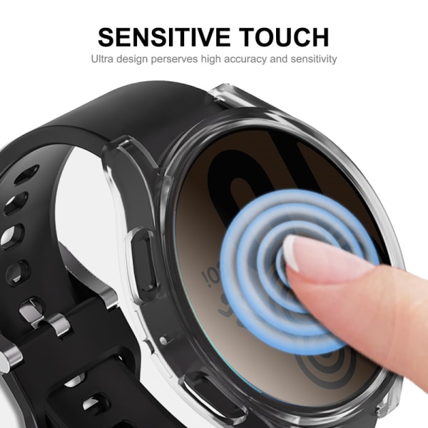 Hat Prince Täyskansi TPU-kotelo Galaxy Watch 5 40mm läpinäkyvä