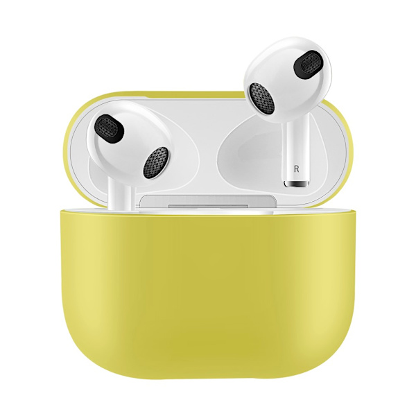 Silikoneskall Apple AirPods 3 Gul
