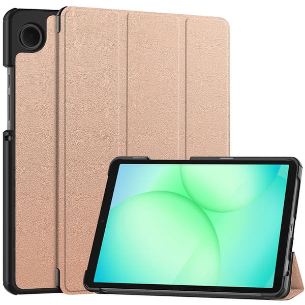 Samsung Galaxy Tab A11 Kotelo Tri-fold Ruusukulta