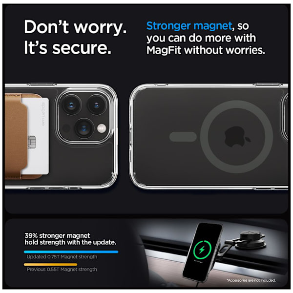 Spigen Ultra Hybrid MagSafe Cover iPhone 15 Pro Max Graphite