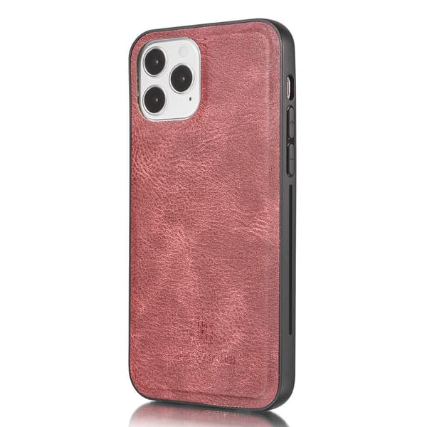 DG.MING 2-i-1 Magnet Pung iPhone 13 Pro Rød