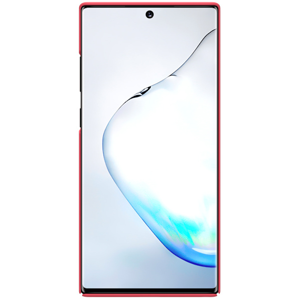 Nillkin Super Frosted -kuori Samsung Galaxy Note 10 Plus - Punainen