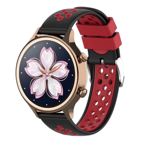 Urheilurannekoru Samsung Galaxy Watch 5 40/44/Pro 45mm musta/punainen