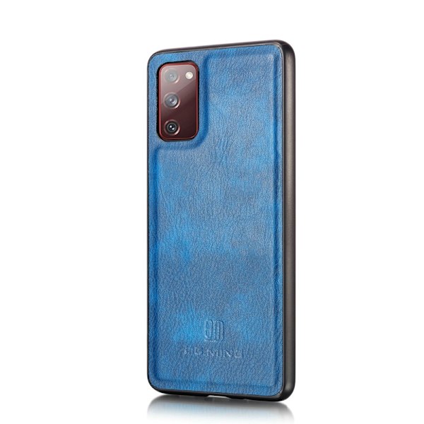 DG.MING 2-in-1 Magnet Wallet Samsung Galaxy S20 FE Blue