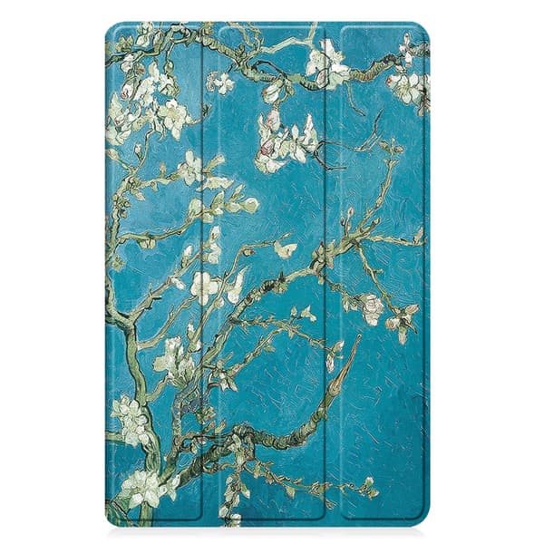 Samsung Galaxy Tab A9 Plus Fodral Tri-fold Körsbärsblommor