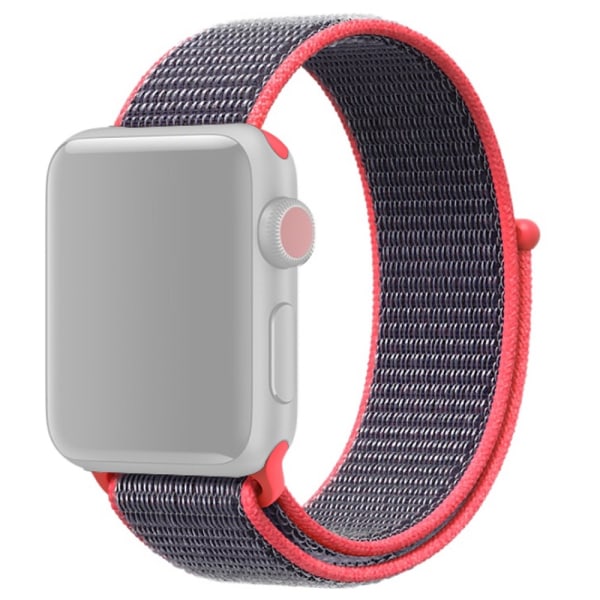 Punainen nailonranneke Apple Watch Ultra 2 49mm