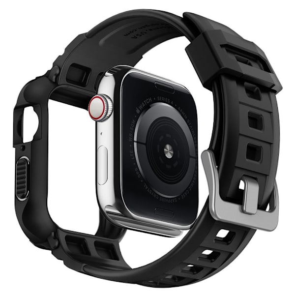 Spigen Apple Watch 45mm Series 9 Cover Rugged Armor Pro Sort