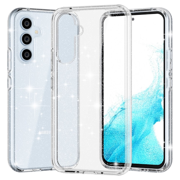 Samsung Galaxy A54 Kuori Glitter Läpinäkyvä