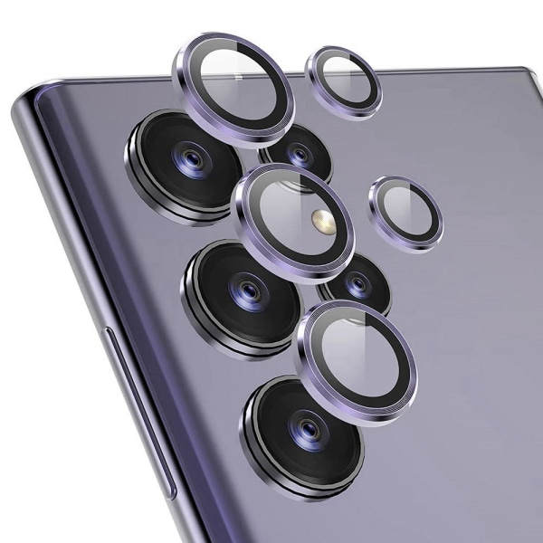 Hat Prince Lens Protector Hærdet glas Samsung Galaxy S24 Ultra Purple