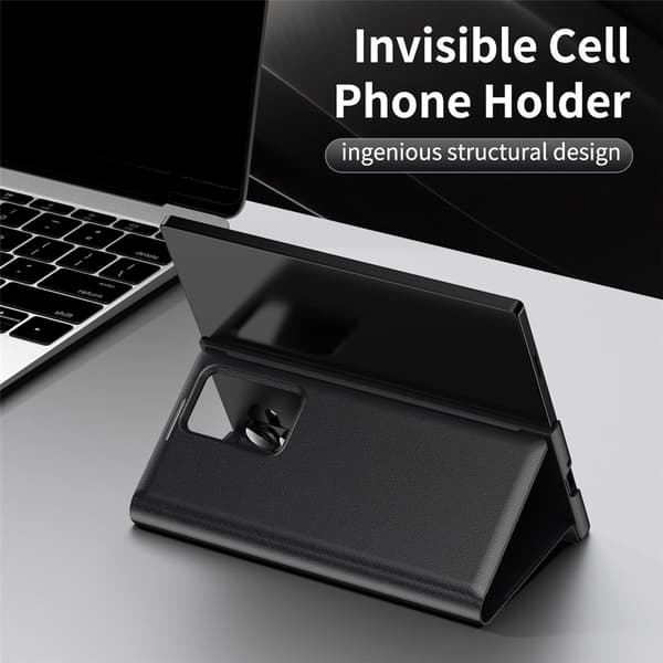 Läderfodral Smart View Samsung Galaxy Z Fold 7 Svart