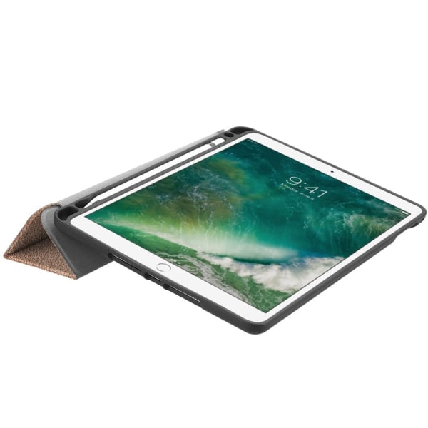iPad 9.7 6. generation (2018) Etui Tri-Fold med Pencil-holder Rosa