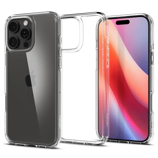 Spigen iPhone 16 Pro Skal Ultra Hybrid Transparent
