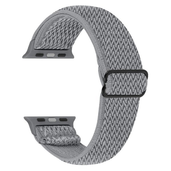 Vävd Nylonarmband Apple Watch 41mm Series 9 Grå